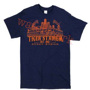 Tiger Stadium shirt in Detroit Vintage Briggs stadium Shirt